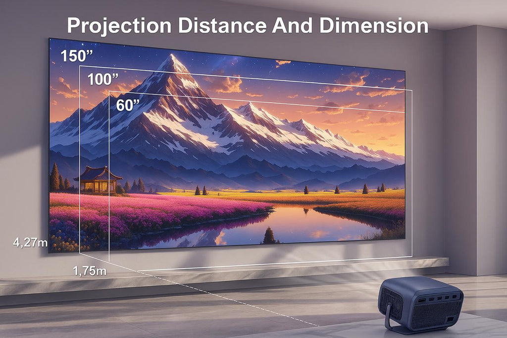Misthree M3 4K Projector — Smart Android + 4K Support (Regular)